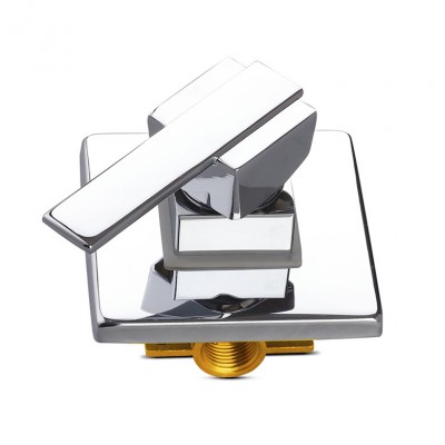 Wall Mounted Concealed Hidden Hot Cold Control Bath Shower Mixer Faucet Valve